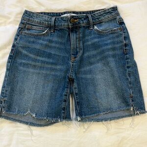 Sam Edelman distressed denim shorts